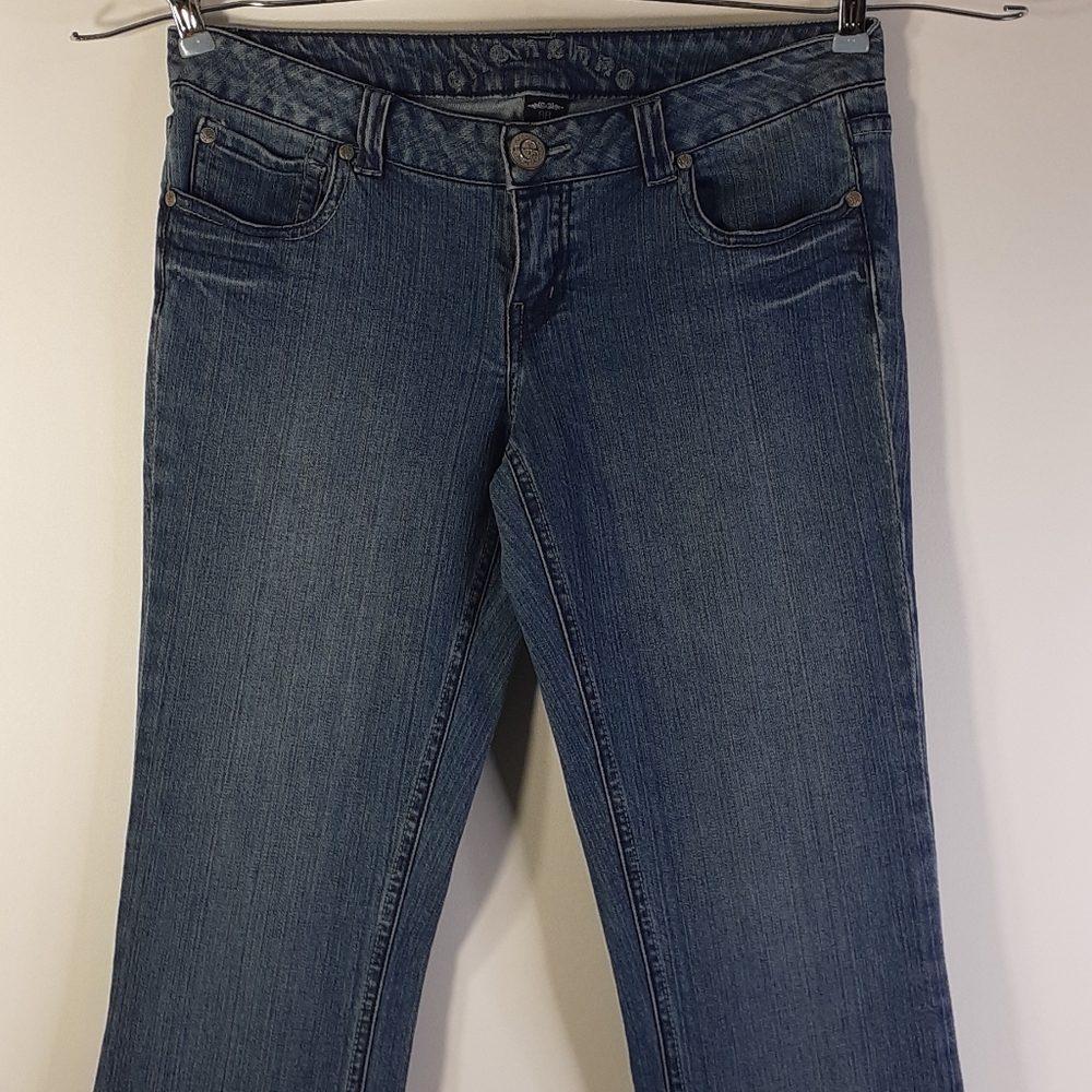 Ellemenno Snap Back Pocket 9R Blue Jeans - Picture 5 of 16
